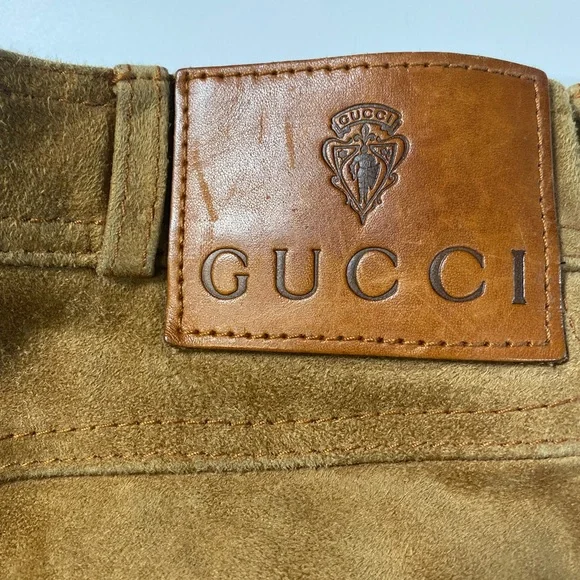 Gucci leather pants